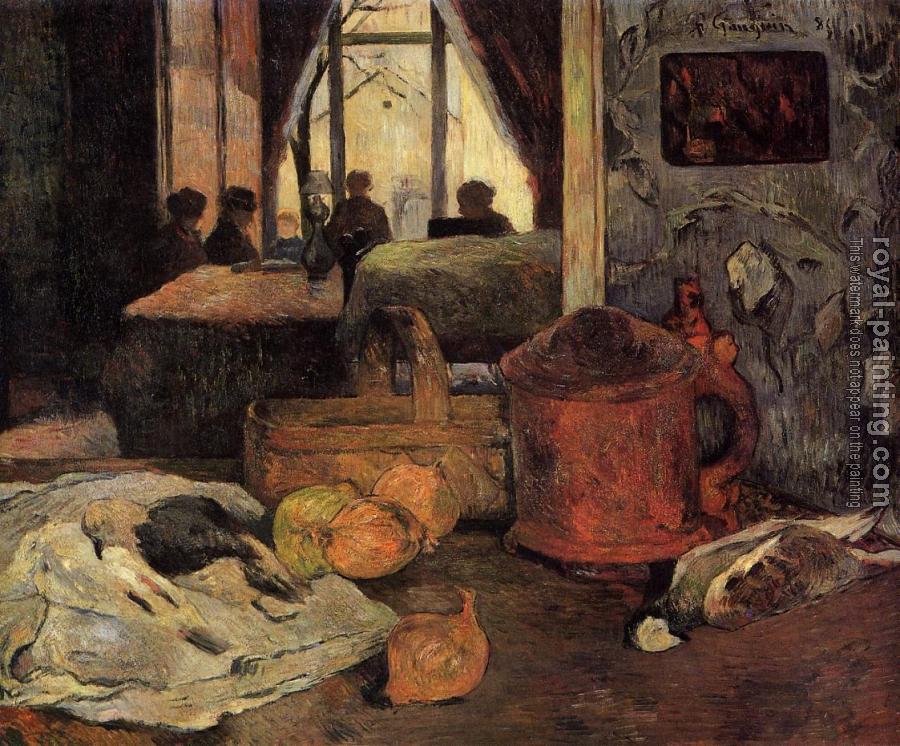 Paul Gauguin : Still Life in an Interior, Copenhagen